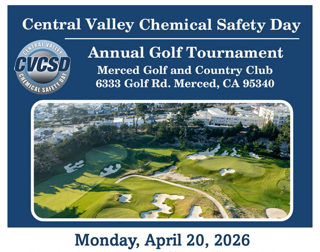 CV Chemical Safety Day Golf Tournament - April 20, 2026 Merced, CA