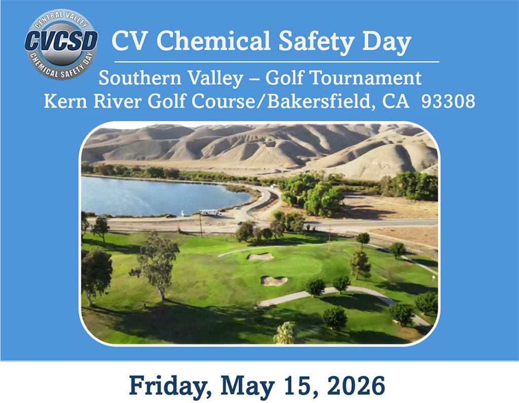 CV Chemical Safety Day Golf Tournament - May 15, 2026 Bakersfield, CA
